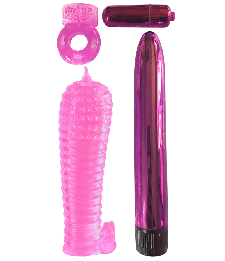 Coffret 4 sextoys rose Classix - R545112